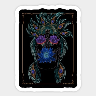 Sugar Skull Rebirth Sticker